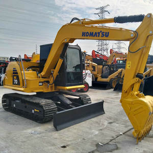 Excavadora de segunda mano de Japón Komatsu, miniexcavadora usada EPA CE 7ton pc70 70-7, venta en todo el mundo - Product Image 4