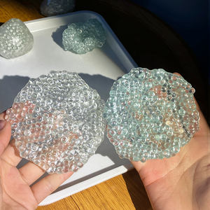 Pelota de Plástico Ultra Suave con Degradado Glaciar para Relajación y Entrenamiento de Fuerza de Manos, Sonido ASMR Relajante, Unisex, Todas las Edades - Product Image 4