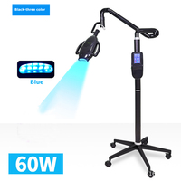 Appareil professionnel de blanchiment dentaire LED 60W, 3 couleurs (bleu, rouge, violet), accélérateur de blanchiment dentaire pour clinique