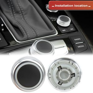 ปุ่มปรับมัลติมีเดียสำหรับรถยนต์ Audi 4F0919069 ABS ตัวควบคุมแบบกลมสำหรับ Q7 A8 A6 - Product Image 4