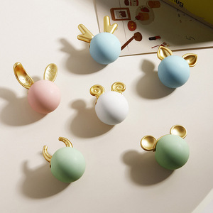 Cartoon Animal Zodiac Cabinet Door Handles Zinc Alloy Novelty Shape Easy Installation For Drawer <b>Wardrobe</b> Kids Furniture - Product Image 2