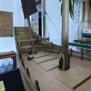 Modèle de <span class=keywords><strong>voilier</strong></span> artisanal de haute qualité, cadeau nautique personnalisé, 100 cm, modèle de <span class=keywords><strong>voilier</strong></span> FUCHUAN - Product Image 2