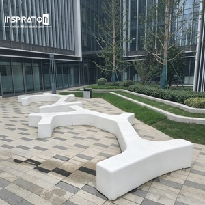 Seduta Artistica Astratta in UHPC, Resistente alle Intemperie, Arredo <span class=keywords><strong>Esterno</strong></span> per Centri Artistici, Parchi Scultorei e Paesaggistica - Product Image 1