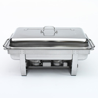 Bas prix Offre Spéciale durable 11L réchaud en acier INOXYDABLE hôtel restaurant alcoholl buffet chauffe-plats ensemble