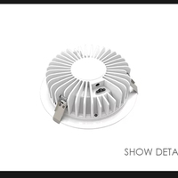 Plafonnier LED d'urgence à haute luminosité Bridgelux SMD, maintenue en état de marche, IP65, industriel, LiFePO4, 3W, 3H, auto-test, SAA, RCM, CE, UKCA, pour sauna