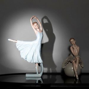 Elegant Artistic Angel Fairy Resin Figurine Set Ins Style Desktop Ornament Room Bedroom Office Shelf Display Birthday Wedding - Product Image 4