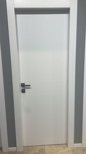 Nhà Máy OEM WPC Da Cửa Phòng Không Thấm Nước Thiết Kế Cửa Chống Mối Cách Âm Bọt WPC Cửa Bền Cho Ngôi Nhà - Product Image 5