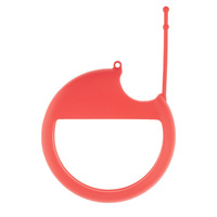 Atomiseur de parfum portable en PP de 25 ml, personnalisé, nouveau design, rechargeable, avec ensemble en silicone, vente en gros