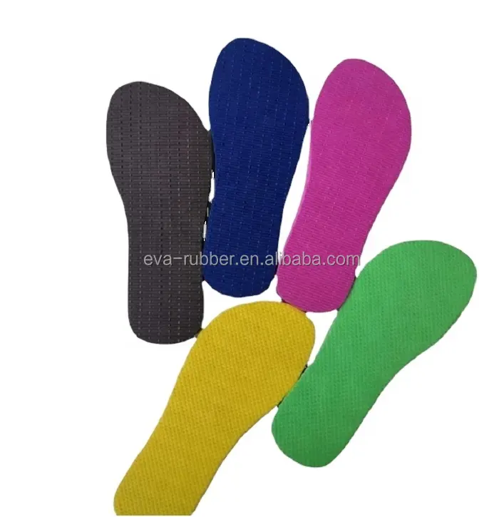 Factory Direct EVA foam Raw Material Non slip Customized Various Thickness Sandal Flip flop Eva Sole for making shoes