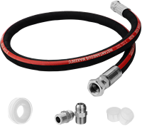 Tuyau hydraulique SAE100 R1 R2 en acier tressé, haute pression, en caoutchouc, pour excavatrice, machines de construction