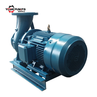 Pompa Booster Sentrifugal Horizontal 8.2m3/Jam, Head 71.5m, 7.5kw untuk Transportasi Air Jarak Jauh