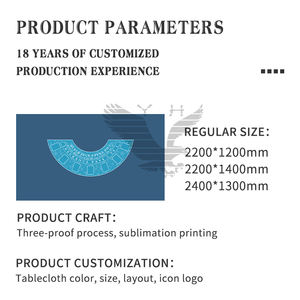 YH Flannelette Casino Poker Blackjack Naipes Blackjack Mat Cloth Black Jack Game Poker Table Layout - Product Image 4