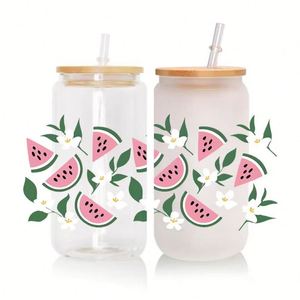 Uvdtf สติกเกอร์ติดถ้วยน้ำ16ออนซ์ป้ายคริสตัลสีแดงสำหรับวันวาเลนไทน์การพิมพ์สกรีนลายการพิมพ์แบบนิ่มพิมพ์ลายข้ามพรมแดน - Product Image 5