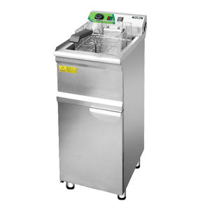 <span class=keywords><strong>Friteuse</strong></span> électrique sur pied de 16 L <span class=keywords><strong>avec</strong></span> armoire, <span class=keywords><strong>friteuse</strong></span> commerciale <span class=keywords><strong>avec</strong></span> vanne de <span class=keywords><strong>vidange</strong></span> d'huile, entièrement en acier inoxydable - Product Image 5