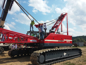 <span class=keywords><strong>Grue</strong></span> de levage robuste anti-affaissement de 120 tonnes pour la construction d'installations industrielles et les grands projets d'ingénierie de fondations - Product Image 1