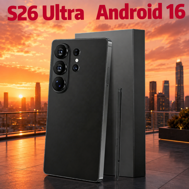 High Quality S 26 Ultra 22GB+2TB Android 16 7.3 inch Best Selling Smartphone Global Deca Core Gaming 5G WIFI Smart Mobile Phones