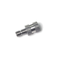 Personnalisé Non Standard 18-8 En Acier Inoxydable 303 Petites Vis À Pouce Moletées Vis À Machine Divers Métrique Titane Plastique Laiton 10mm