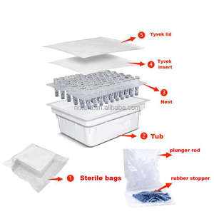 निर्माता कस्टम 1 मिलीलीटर मानक प्रीलिड डिस्टिलेट ग्लास सिरिंज चुंबकीय मामले के साथ - Product Image 6