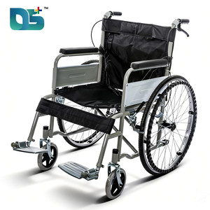 Fauteuil roulant manuel actif en acier léger pliable économique et bon marché DanSong DS-24PR Classe II pour les personnes handicapées - Product Image 4