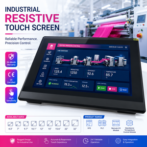 Contrôleur d'équipement électrique Mochuan Mc-h100ed Hmi avec écran tactile de 10,1 pouces pour l'affichage et le contrôle du PLC Delta - Product Image 1