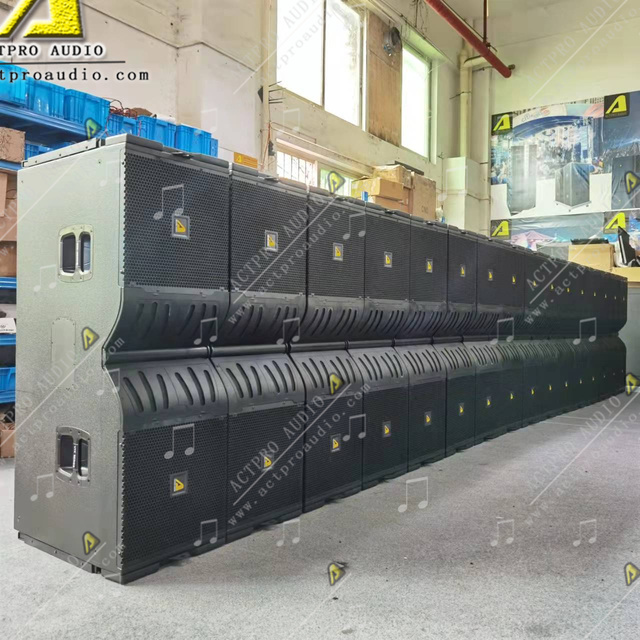 Actpro VTX V25 Double 15 Inch High Power Professional Stage Sound Large Scale Performance Speakers System Sound Passive