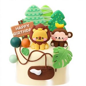 <span class=keywords><strong>Decoración</strong></span> para Pastel <span class=keywords><strong>de</strong></span> Cumpleaños con Diseño <span class=keywords><strong>de</strong></span> Dinosaurio 3D, Reutilizable, Ecológica, <span class=keywords><strong>de</strong></span> Plástico, para Niños, Marca DAMAI - Product Image 2