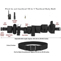 Ceinture à boucle à dégagement rapide pour les passionnés de sport, système d'équipement modulaire, sécurité, service tactique, utilitaire, polyvalent, travail, chasse