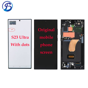 จอแอลซีดีโทรศัพท์มือถือจากโรงงานขายส่งสำหรับ Samsung Galaxy <span class=keywords><strong>S23</strong></span> Ultra พร้อมทัชสกรีน ดิจิไทเซอร์ เซ็นเซอร์ พร้อมรอยนิ้วมือ - Product Image 2