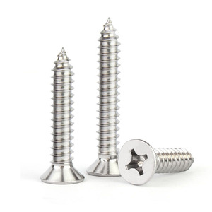 Tornillos autorroscantes avellanados de acero inoxidable Yu Sai M2 M2.5 M3 M4 M5 M6 para construcción metálica - Product Image 1