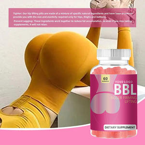 여성용 피트니스 보충제 BBL 구미 더 큰 엉덩이 빠른 부티 매력적인 바디 거미를위한 종합 비타민 모양 향상 사탕 - Product Image 3