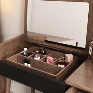 Đồ Nội Thất Phòng Ngủ Gương Lật Bằng Gỗ Thiết Kế Bàn Trang Điểm Nhỏ - Product Image 4
