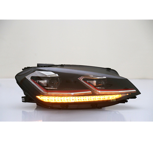 Venta de fábrica parachoques delantero faro actualización GT estilo LED faros delanteros para Volkswagen VW <span class=keywords><strong>Golf</strong></span> <span class=keywords><strong>7</strong></span> <span class=keywords><strong>Golf</strong></span> <span class=keywords><strong>7</strong></span>,5 2013-2020 - Product Image 5