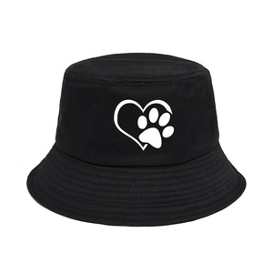 Casquette de pêcheur imprimée de logo personnalisé de créateur Chapeau seau imprimé mignon mode d'été de haute qualité - Product Image 2