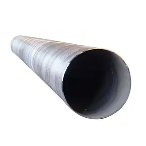 Large diameter 16 inch round steel pipe ssaw 252 spiral welded metal tube to Qatar