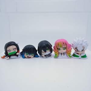 Set de 3 Figuras de Anime de 3-5 cm de Kimetsu No Yaiba, Nezuko, Tanjirou y Daki, Versión Q para Dormir, Figuras GK - Product Image 6