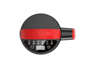 Robot à soupe électrique 0,8 L, capacité de cuisson, 7 modes prédéfinis, pour compote, soupe lisse, soupe en morceaux, jus, réchauffage, mixage, nettoyage, avec carafe en acier inoxydable