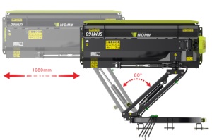 Desbrozadora Trasera Hidráulica AWON SFM 160 Accionada por PTO para Tractor - Product Image 6