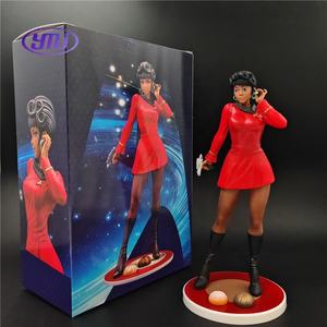 Nuevo Oficial de Comunicaciones de <span class=keywords><strong>Star</strong></span> <span class=keywords><strong>Trek</strong></span> Uhura StarCraft Pose de pie figura modelo de escritorio al por mayor - Product Image 4