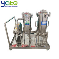 Filtre à eau mobile en acier inoxydable 304/316 (lot de 2) - Système de qualité alimentaire pour le traitement des boissons et de l'eau