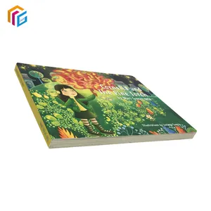 Wholesale Custom Board Book Printing Kids School Books Art Paper Full Color Printing Story Book