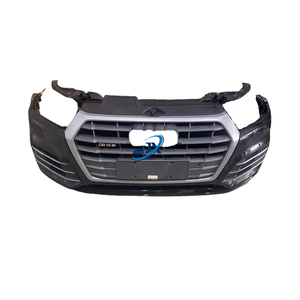 Pour 2018-2020 <span class=keywords><strong>Audi</strong></span> Q5 Premium pare-chocs avant, pare-chocs avant équipé d'un amplificateur en métal de calandre de ventilateur de radiateur - Product Image 1