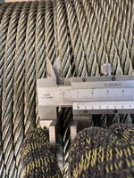 Câble de grue 6x37+IWRC non galvanisé pour levage