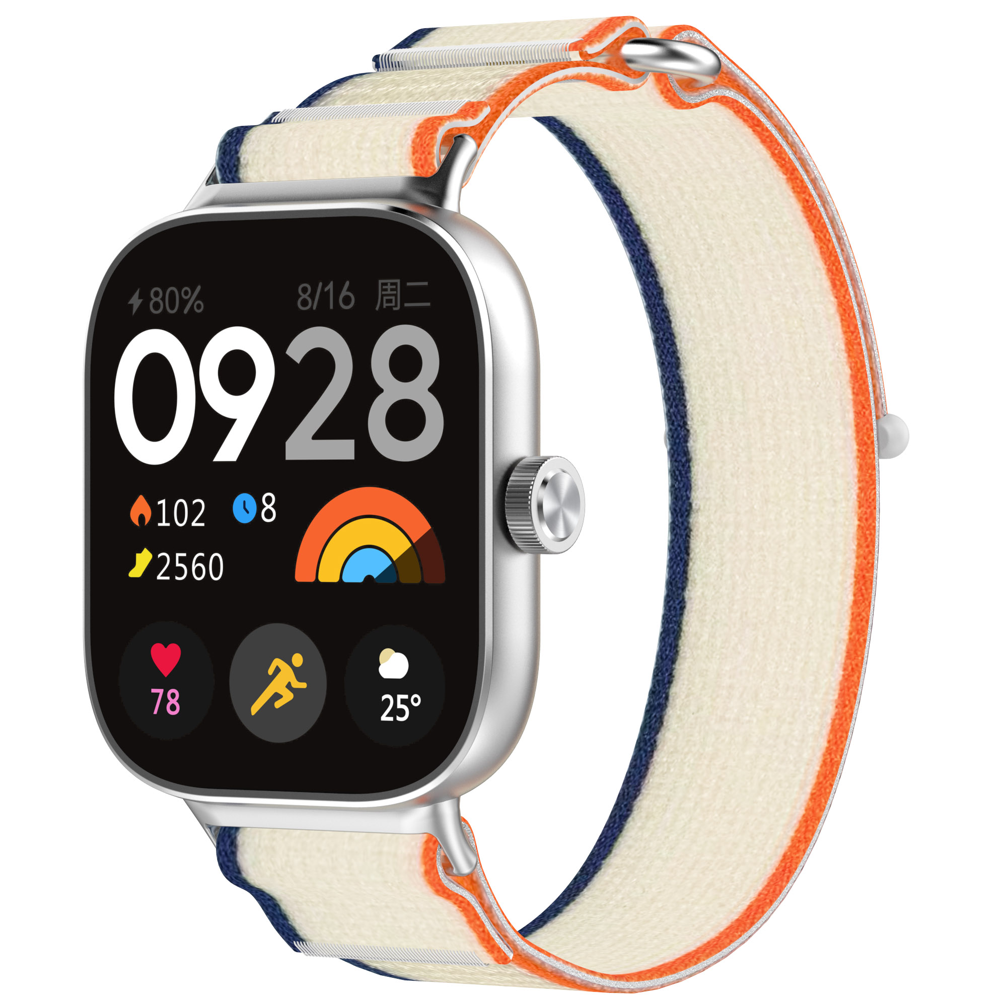 Новый продукт нейлон для xiaomi Mi Band 8 9 Pro Смарт-часы ремешок браслет для Redmi Watch 4 5 Аксессуары
