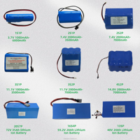 SUNBOND – Pack de batteries Lithium-ion rechargeables pour vélo électrique, 24V, 36V, 48V, 60V, 72V, 10ah, 12ah, 20ah, 30ah, 50ah