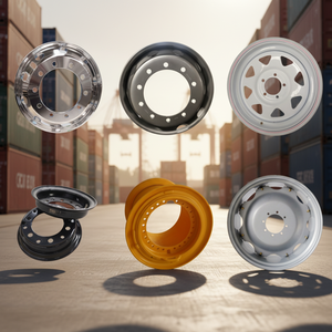 Vente chaude Jantes en acier OEM 6Jx15 15 <span class=keywords><strong>pouces</strong></span> 15x6J PCD 4x100 pour <span class=keywords><strong>remorque</strong></span> ST225/75R15 235/75R15 - Product Image 6