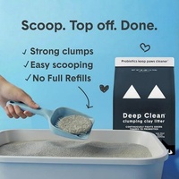 Litière pour chat familiale sûre, à faible diffusion, avec charbon actif et sable de bentonite pour une fraîcheur constante et une absorption continue des odeurs