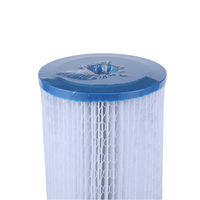 Fabrication professionnelle, nettoyage facile, filtre à cartouche plissé en polyester hautement efficace pour filtre à eau domestique