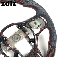 Volante de fibra de carbono forjado para Mitsubishi Lancer EVO X 8 9 2008 2009 2010 2012 2013 2014 2015
