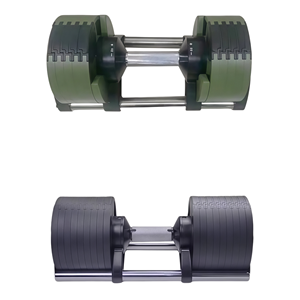 Ensemble d'haltères de fitness réglables en fer de haute qualité 24kg 36kg, logo personnalisé, haltères de musculation commerciales bon marché, équipement de gym - Product Image 1