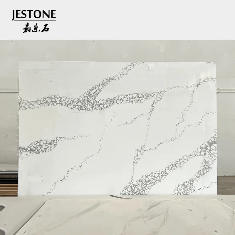 JESTONE 수정 아크릴 단단한 표면 뜨거운 판매 품질 인공 돌 6-30mm 두께 대리석 시트 주방 조리대